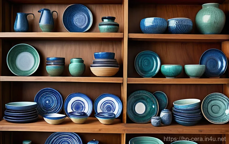 세라믹 작품 설계 및 제작 - **Prompt 1: Focused Ceramic Artist at Work**
    "A talented ceramic artist, wearing a modest, clean...